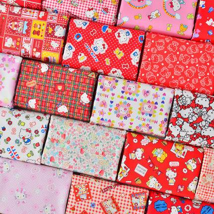 8 An Fine Sail Pure Cotton Ba An Canvas Fabric Handmade Tablecloth Bag Pet Cartoon Thickened Cotton Kitty Fabric