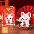 Lucky cat - longevity mountain 166 pieces