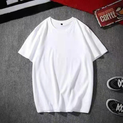 Summer 2025 American Style Chopper Short-sleeved Men's Summer Trendy Brand Letter Printing All-match T-shirt
