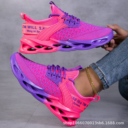 Women's Casual Sneakers, Trendy Cross-Border Shoes, Outdoor Fashion, Versatile, in Stock, Student Running Shoes, Breathable and Lightweight