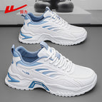 White and blue [breathable mesh, thick sole trend] / 39