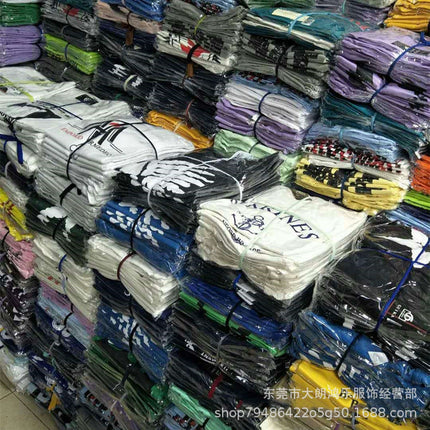 Foreign trade 1 yuan 2 yuan 3 yuan cheap export Southeast Yala America Men T-shirt Men's factory wholesale