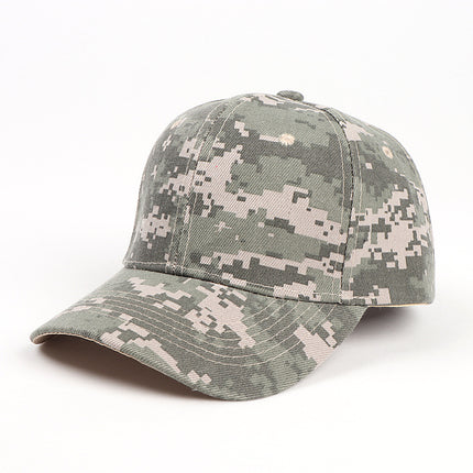 High Quality Baseball Cap Men and Women CS Hat Sunscreen Sun Hat Summer Camp Hat Student Military Training Camouflage Hat