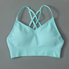 Green double cross sling / S