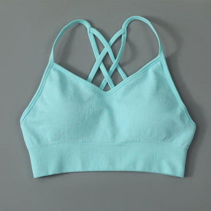 2022INS new European and American cross-border seamless yoga clothing women's sports fitness short sleeve high waist hip pants suit