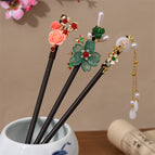 Three-piece set [Peony Rongshan Ink Man Moon]]