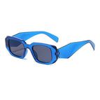 blue frame black and gray