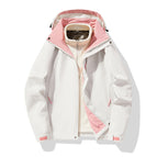 [female two-piece set] warm white/coral pink / M