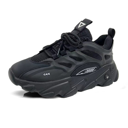 Lion Eagle Dell Torre Shoes Men's Shoes Breathable 45 Thick Bottom Black Plus Size 46 Joker 47 Casual Shoes 48 sneaker