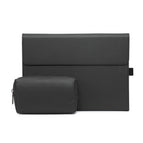 Surface Pro4/5/6/7 (hard shell universal) / Cloth leather black + power pack