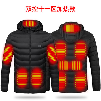 Heated Cotton Clothing for Winter in District 249, District 11, District 19, Smart Heated Cotton Jacket, Unisex Heated Clothing Jacket