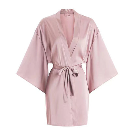 Nightgown for Women Spring and Summer with Breast Pad Suspender Pajamas Set 2025 New Ice Silk Sexy Lace Pure Lust Style Home Wear