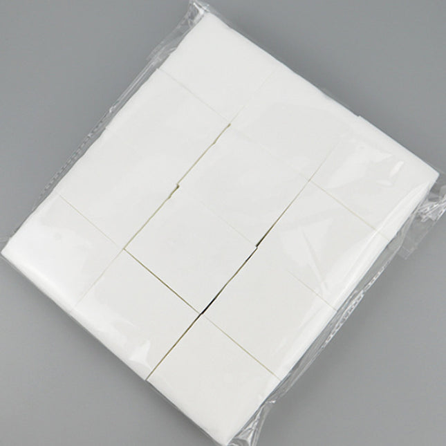 Snow Moisturizing Embroidery Cotton Pads, Makeup Remover Pads, Double-Layer Thickened Cotton Pads, 500 Pieces, for Beauty Instrument Cleansing