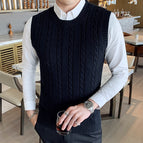 Black (round neck) / S