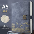 Blue gray / A5 [100 sheets, 200 pages]