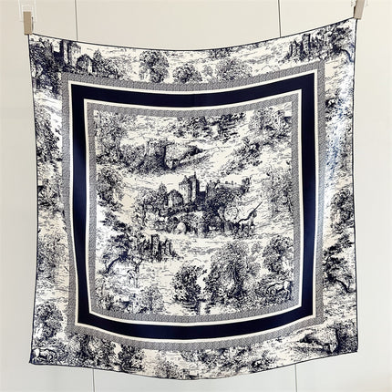 Spring and Autumn New Mulberry Silk Scarf Women's Shawl Scarf