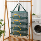 Dark green-(medium 4 layers 40*60cm)-multifunctional drying net