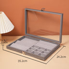 Glacier wood grain four-in-one jewelry box