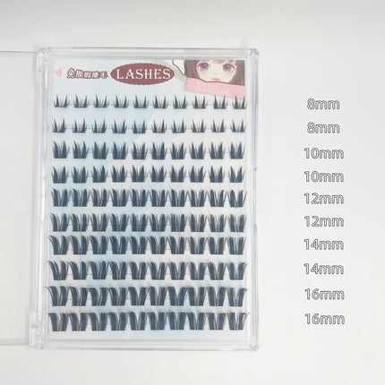 So Natural! Large-Capacity Sweet Girl Camellia Glue-Free False Eyelashes, Natural and Sweet Butterfly Eyelashes