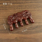 Xianglong carved five-finger massage comb