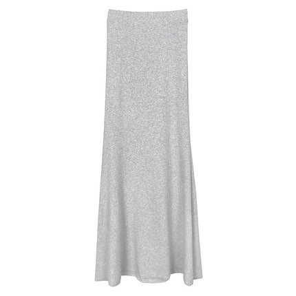 South Korea Dongdaemun women's new tight large figure elegant sexy high waist sheath fishtail skirt long skirt