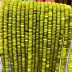 2x6mm (about 150 pieces) / Southern jade