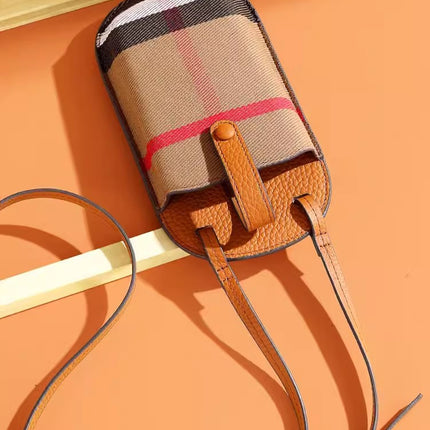 Mobile Phone Bag for Women 2026 New Style Crossbody Bag Fashionable Casual Summer Lightweight Mini Bag Genuine Leather Small Shoulder Bag