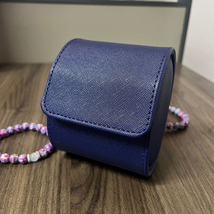 2025 Cross-Border Portable 1-Digit 2-Digit 3-Digit Watch Box Pu Leather Watch Storage Box Packaging Box Wholesale