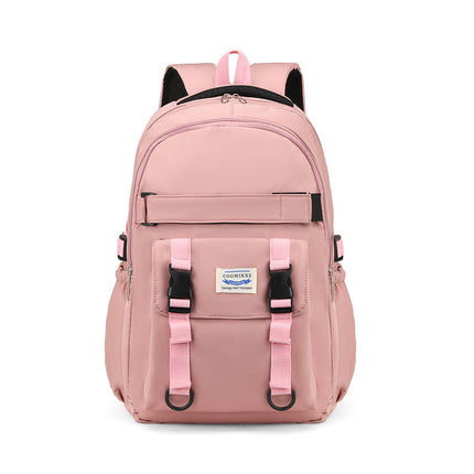 New high-looking schoolbag female primary school student Junior High School High School large capacity backpack youth vitality simple casual backpack