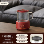 600ML / Mechanical single pot [china red]