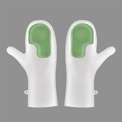 New multifunctional magic brush housework dishwashing gloves kitchen cleaning brush bowl waterproof durable waterproof non-slip wholesale