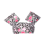 Flower leopard print