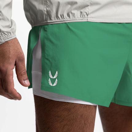 22 Muscle Fitness Brothers Sports Shorts Men's Summer Loose Large Size Running Training Double-Layer Quick-Dry Shorts