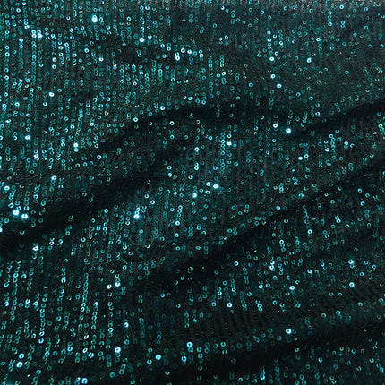 3mm straight sequins embroidered stretch mesh vertical embroidered beads fabric dress wedding dress stage clothing fabric wholesale