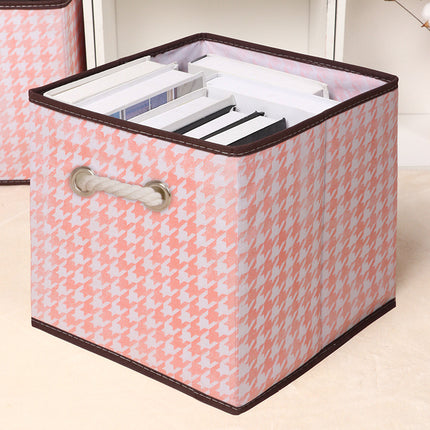 Amazon Coverless Storage Box Fabric Storage Box Foldable Large Clothes Organiser Toy Storage Box Cross Border