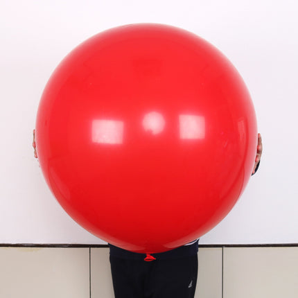 36 inch round thick balloon stall photo park bar children's toys football balloon square wholesale
