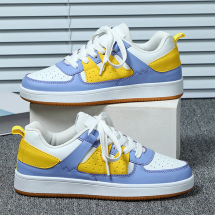Jinjiang shoes trendy lovers' thick-soled board shoes soft-soled comfortable sports shoes lace-up fashion outdoor casual women's shoes