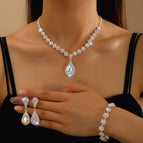G236 silver ab three-piece set