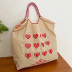 12 hearts beige (excluding shoulder straps) / Medium