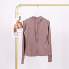 Lotus root hooded jacket / 10/XXL