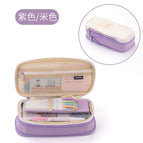 Canvas pencil case [purple]
