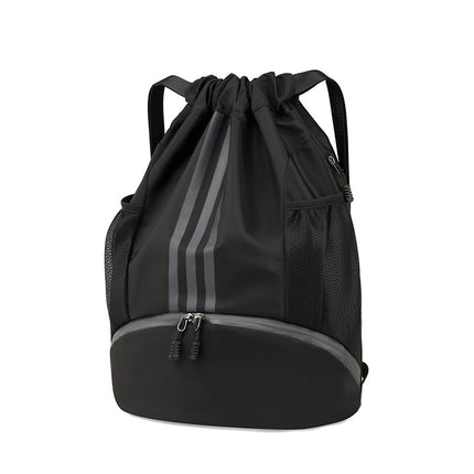 Basketball bag shoe warehouse separation swimming storage bag sports backpack drawstring drawstring drawstring bag training fitness backpack wholesale