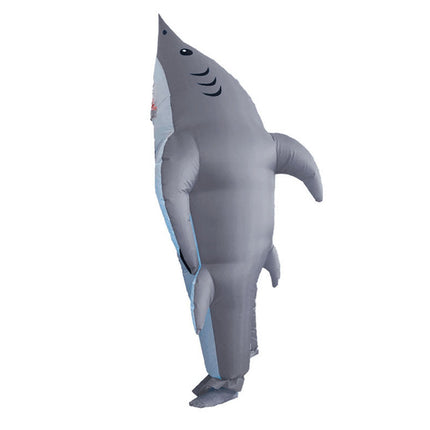 Cross-Border New Carnival Big Lobster Inflatable Costume Toy Halloween Party Marine Animal Shark Inflatable Suit
