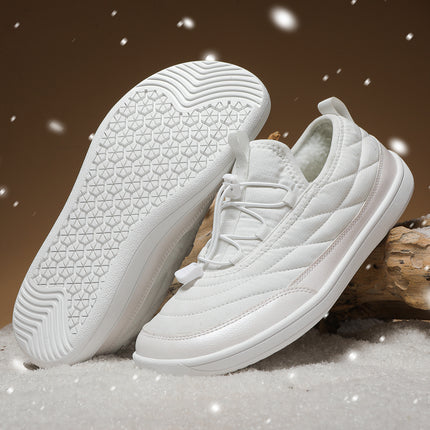 Five-Finger Cotton Shoes, Cold-Proof and Fleece-Lined Snow Boots, Outdoor Cycling Snow Boots, Winter Cotton Shoes, Waterproof Cotton Shoes, Mountaineering Cotton Shoes