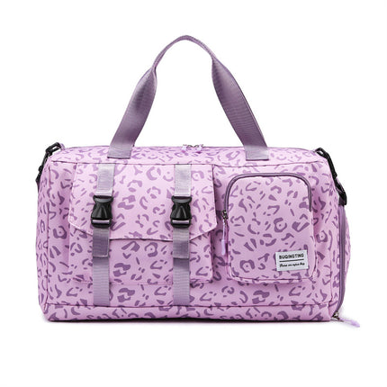 Cross-border New Large Capacity Bag Women's Summer High-end Niche Travel Bag Fashion Printed Crossbody Luggage Bag