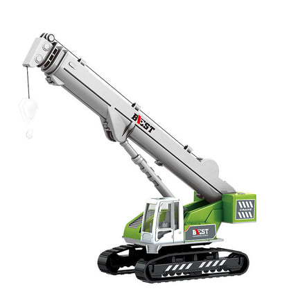 Children's Alloy Artificial Dump Truck Engineering Vehicle Inertia Mixer Truck Oil Tanker Bulldozer Crane Excavator Model