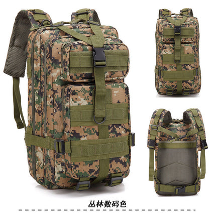 Multi-functional camouflage backpack outdoor sports military fans hiking bag shoulder 3p tactical backpack factory direct batch