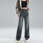 Nano blue single pants nine points / XS