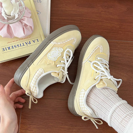 2025 Niche Design Ballet Training Shoes for Women, Summer with Skirt, White Shoes, Thin-Soled Sports and Leisure Sneakers