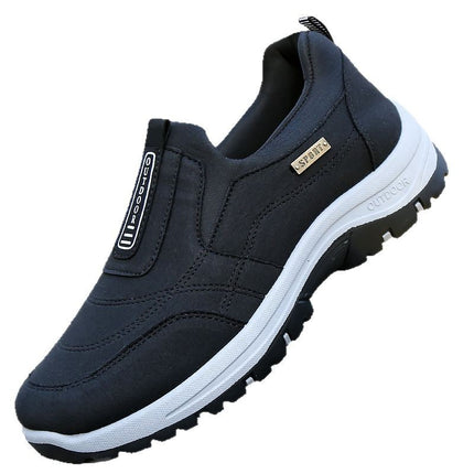 Cross-Border Outdoor Men's Shoes Spring New Style Casual Sports Shoes for Middle-Aged and Elderly People Comfortable Slip-On Loafers